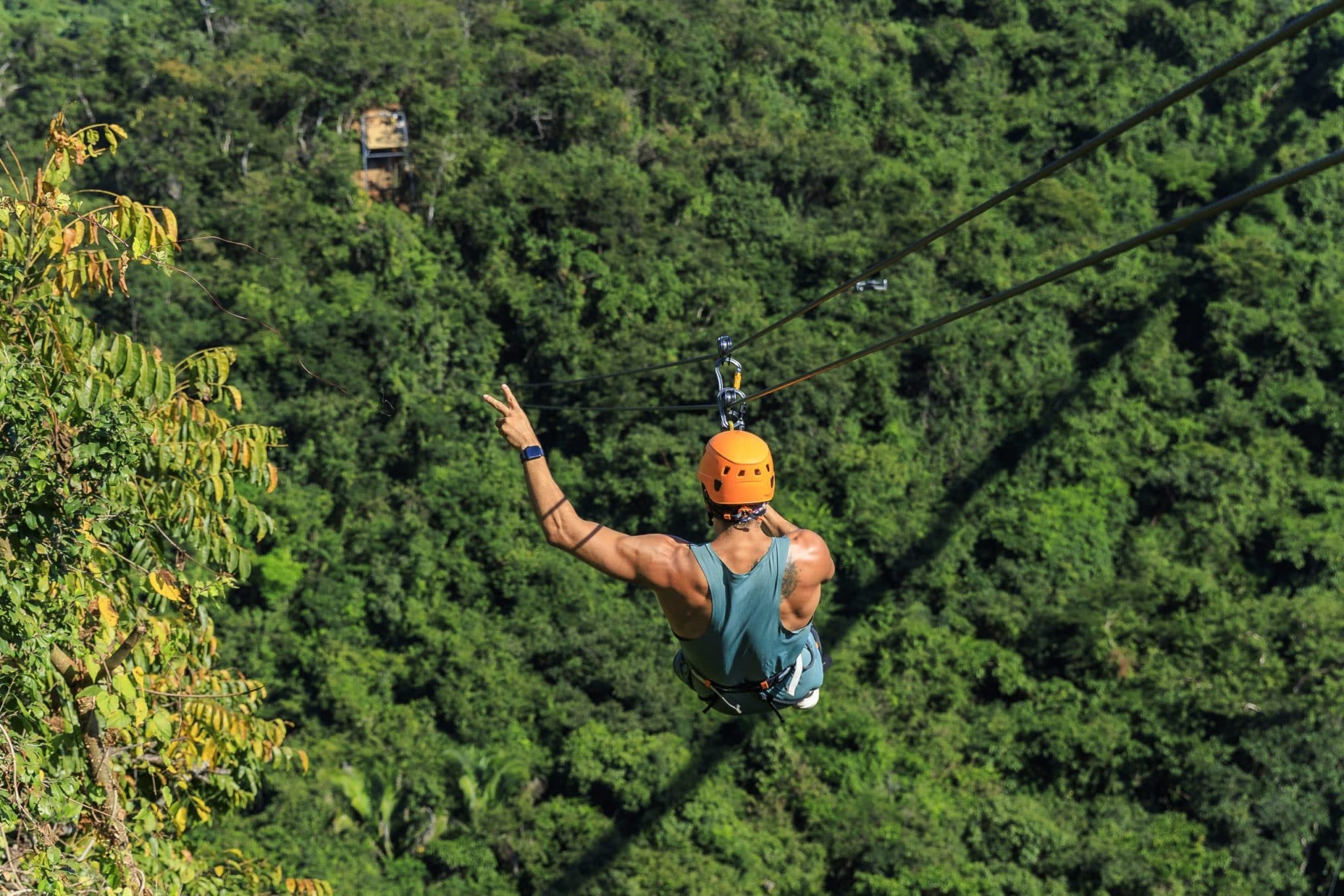 River Park: 10 tirolesas y paseo en mulas en Puerto Vallarta